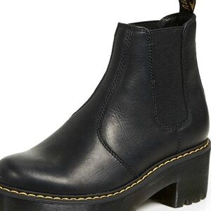 Dr. Martens Rometty Black Leather Chelsea Boots